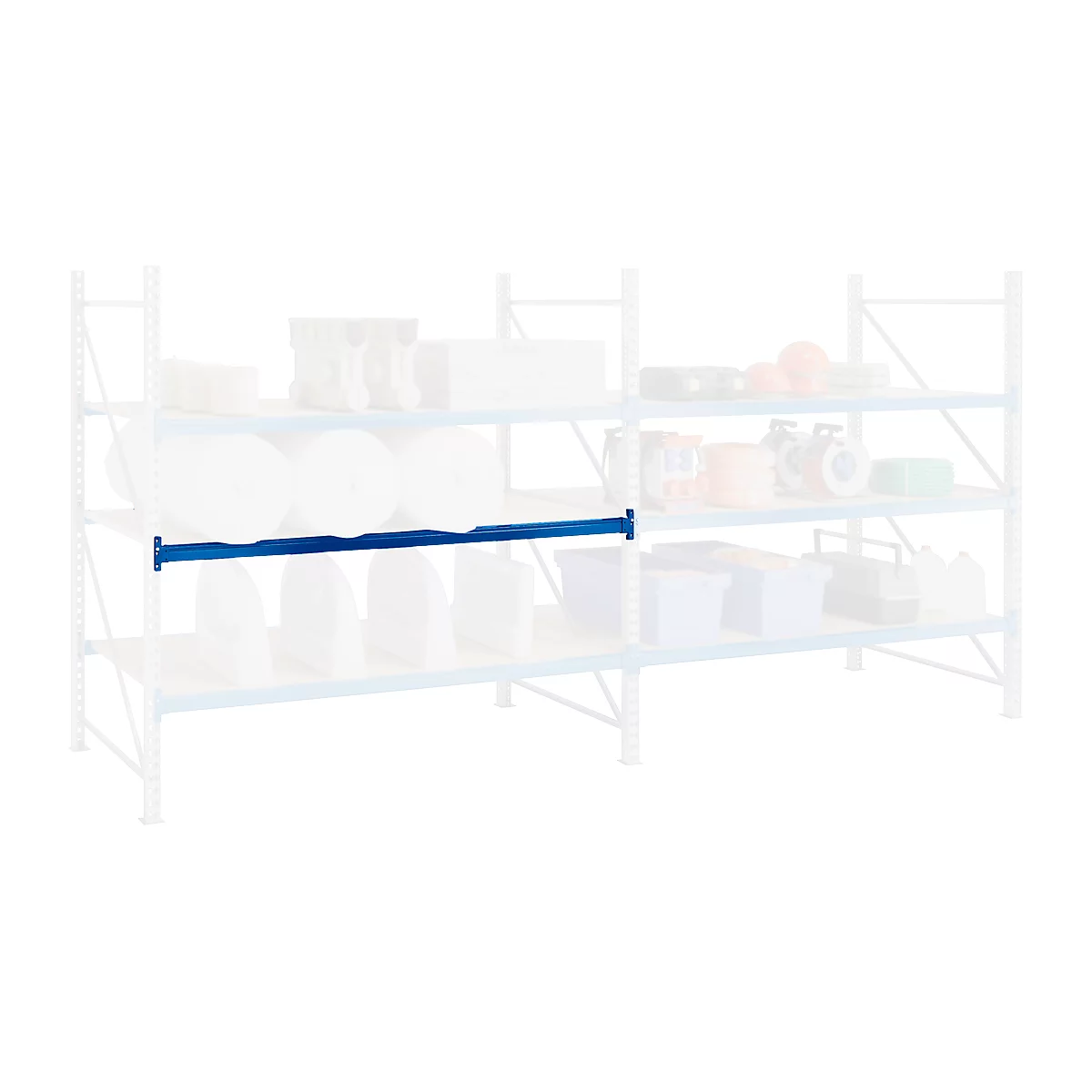 Longeron profil CES 60/40, 2200 mm, bleu