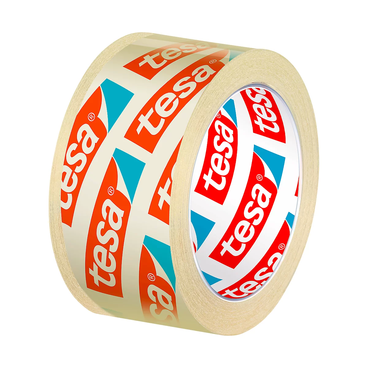 Lot éco dérouleur de table Easy Cut® CURVE tesa + 1 bobine tesafilm®, convient à toutes les bobines jusqu'à 19 mm de large