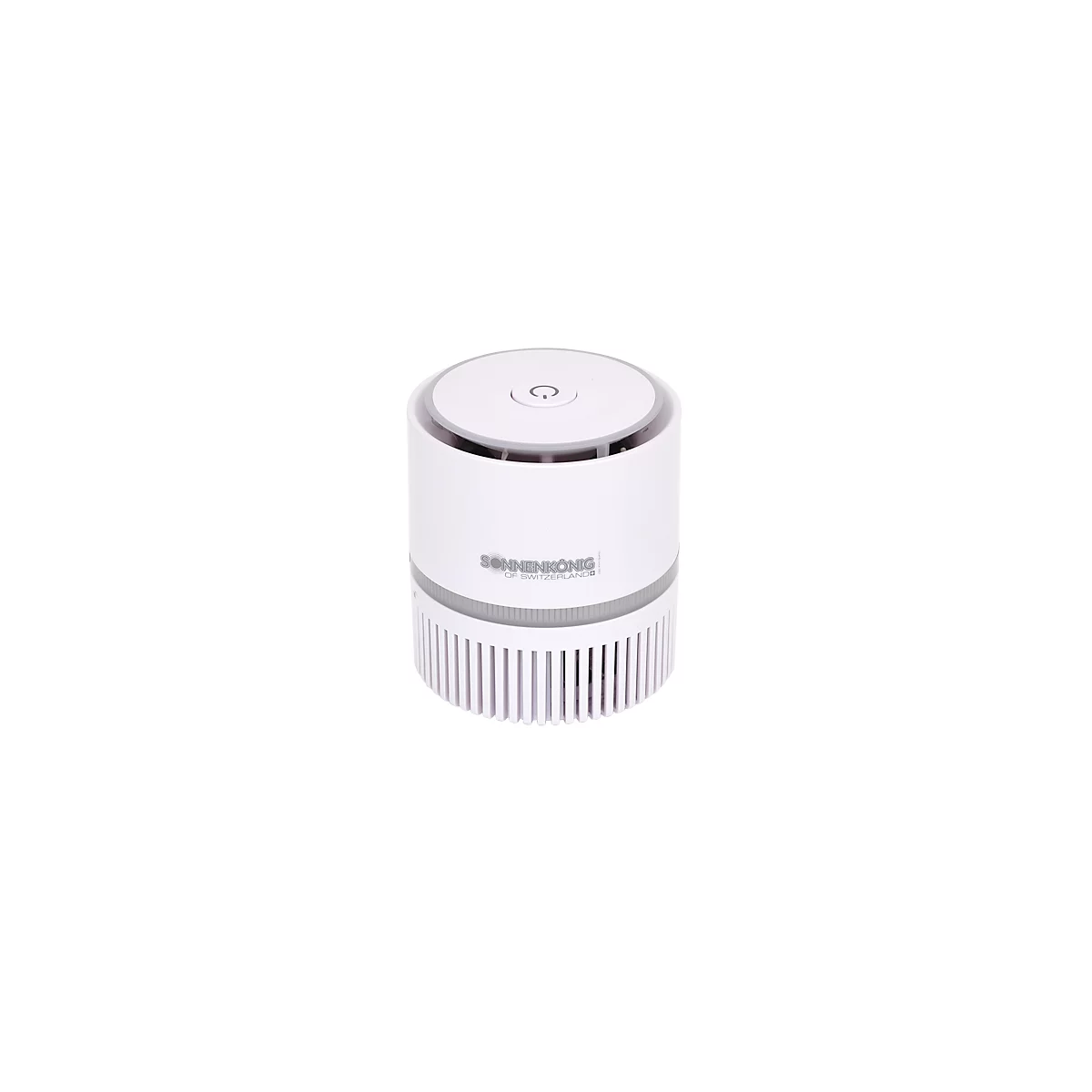 Luchtreiniger OFFICE BOSTON, met 99,97 % HEPA-filter &amp; groffilter, USB-stekker, ø 120 x H 110 mm, voor ruimtes tot 12 m²