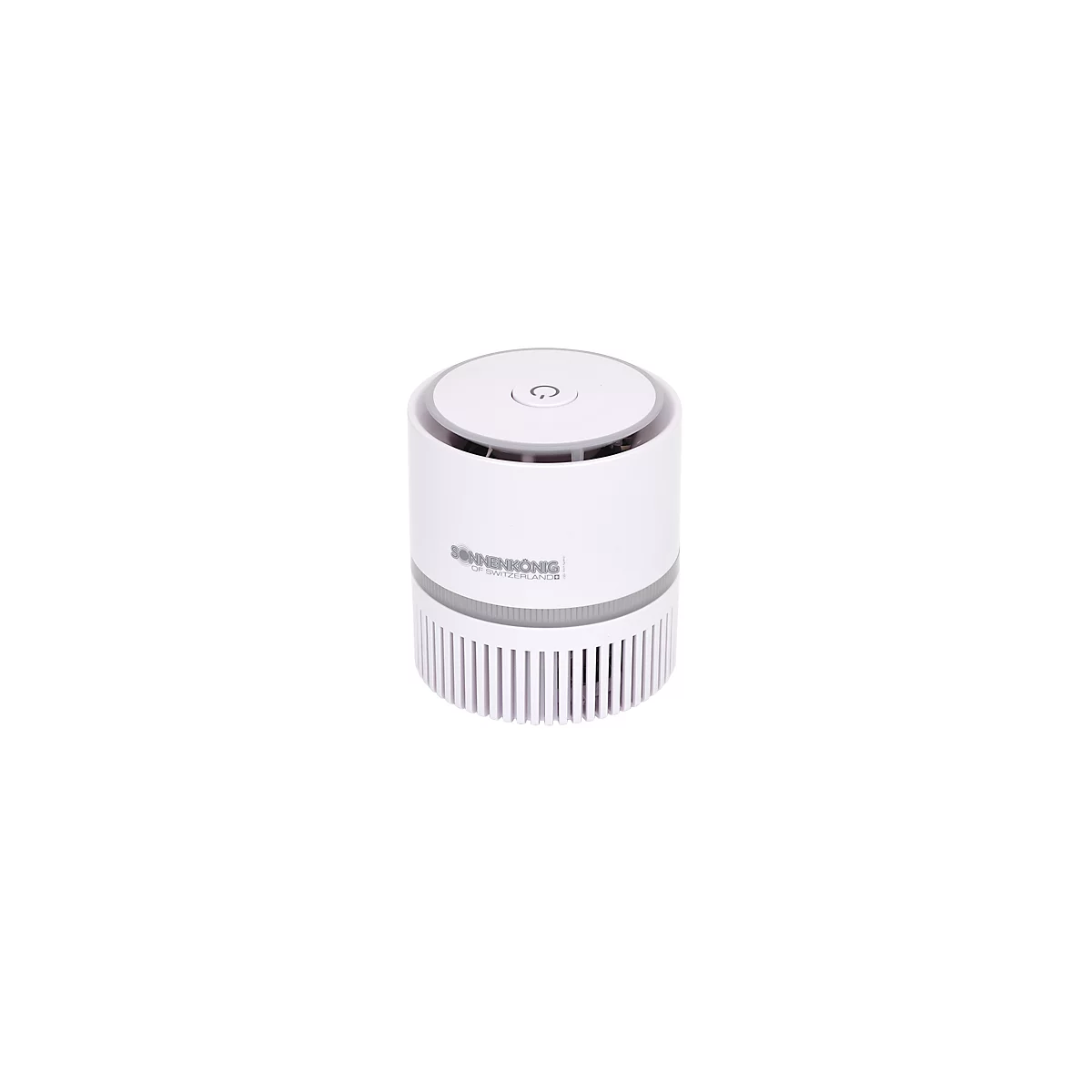 Luchtreiniger OFFICE BOSTON, met 99,97 % HEPA-filter &amp; groffilter, USB-stekker, ø 120 x H 110 mm, voor ruimtes tot 12 m²