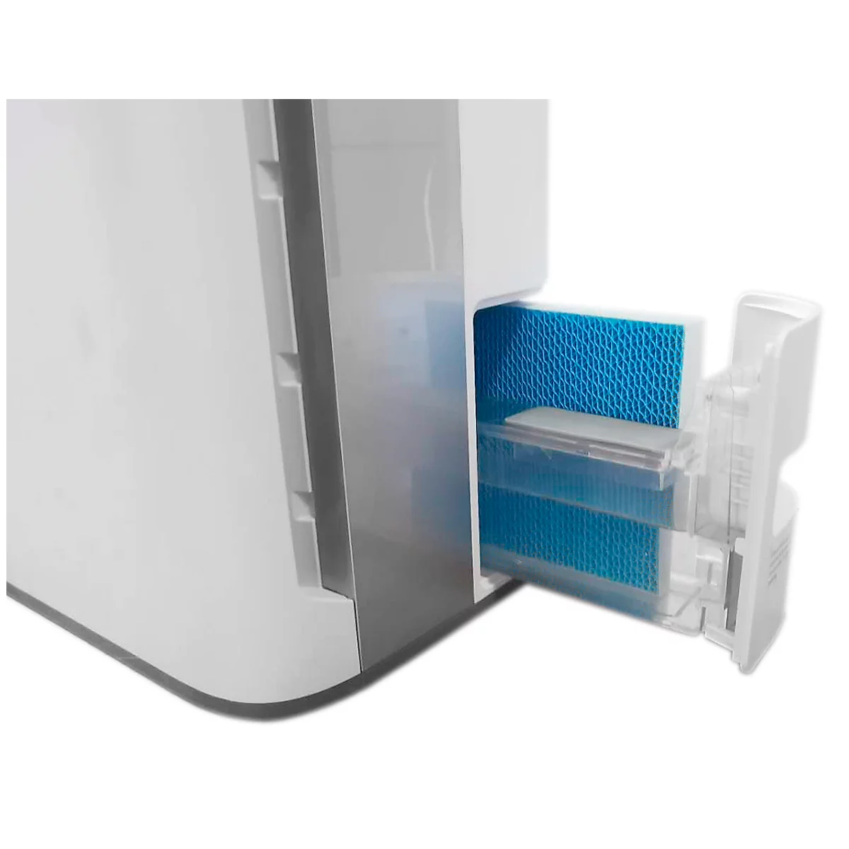 Luchtreiniger Zermatt, H13 HEPA filter, tot 488 m³/h, voor ruimtes tot 34 m², incl. extra waterreservoir