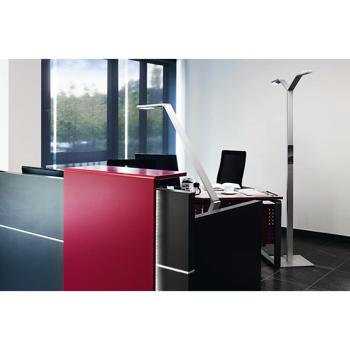 LUCTRA® bureaulamp Linear Table, aluminium