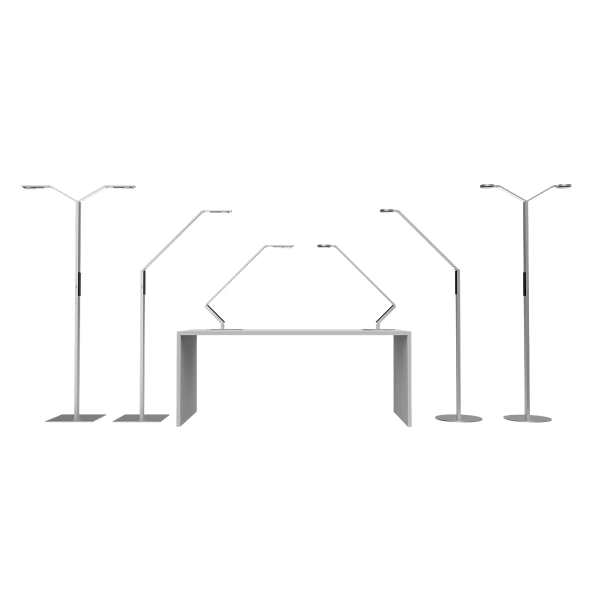 LUCTRA® bureaulamp Linear Table, wit