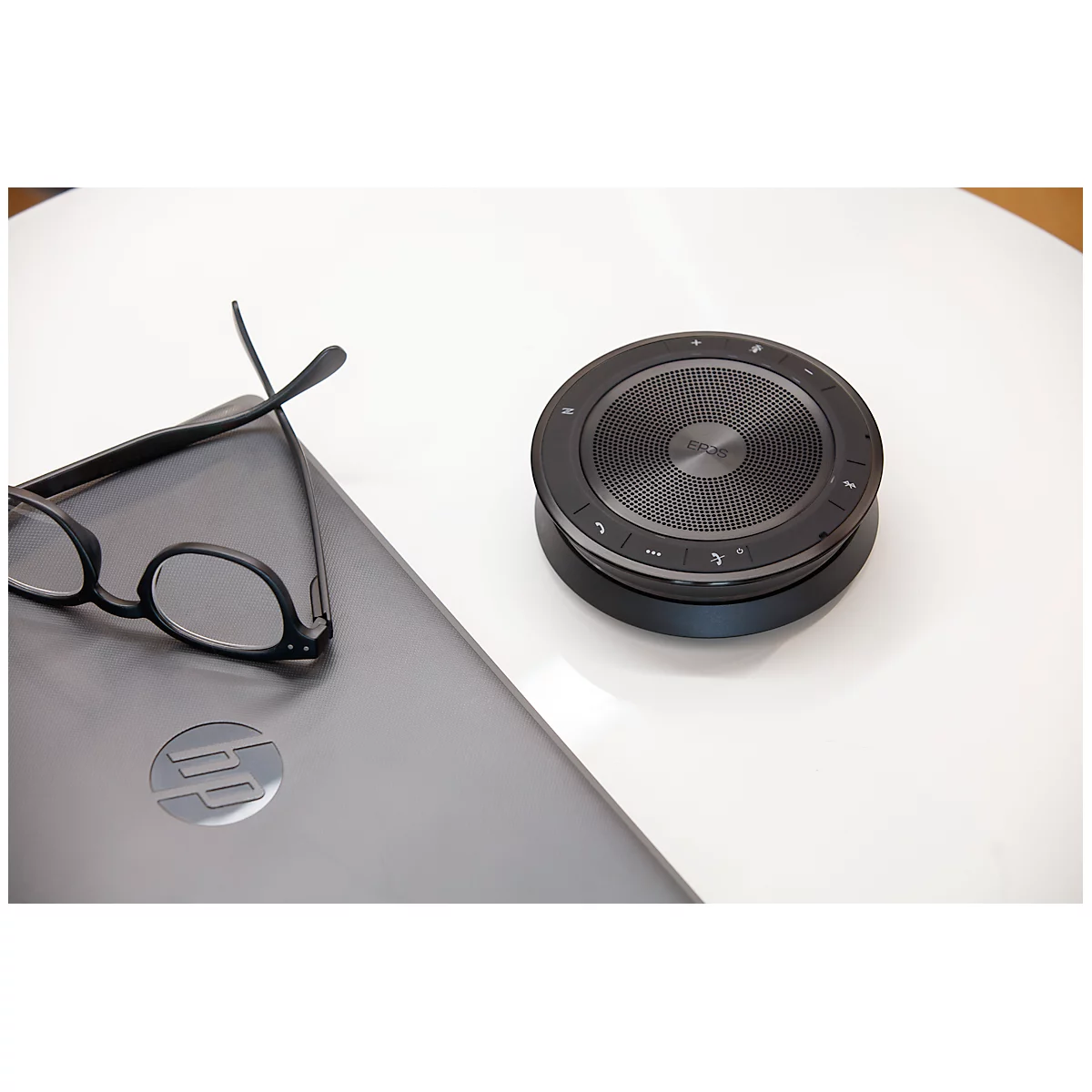 Luidsprekertelefoon EPOS EXPAND 40+, tot 8 deelnemers, tot 18 uur, Bluetooth &amp; USB-C, UC-geoptimaliseerd, USB-C dongle, USB-C kabel, USB-C/USB-A adapter &amp; tas