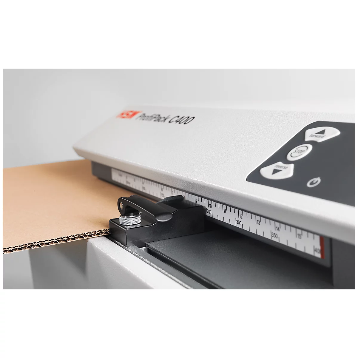 Machine à rembourrage d'emballage ProfiPack C400 HSM, 1 épaisseur, avec poignée encastrée, 610x395x375 mm