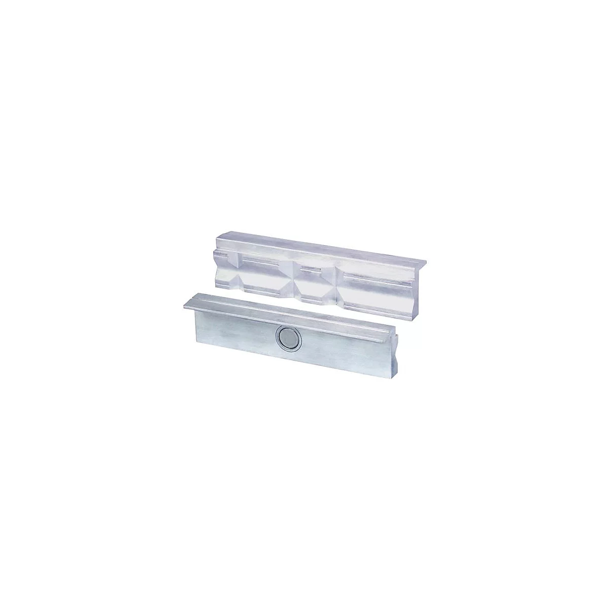 Mâchoire de protection d'étau type P p.mâchoire l.125mm prisme alu.HEUER