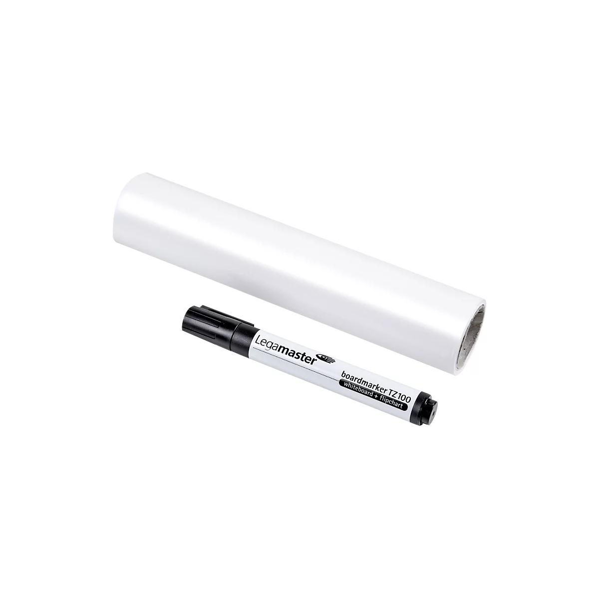 Magic Charts Legamaster, pour tableaux blancs, vierges, autocollants &amp; inscriptibles, marqueur pour tableau inclus, L 200 x l 300 mm, 100 % recyclable, polypropylène, blanc, 25 feuilles