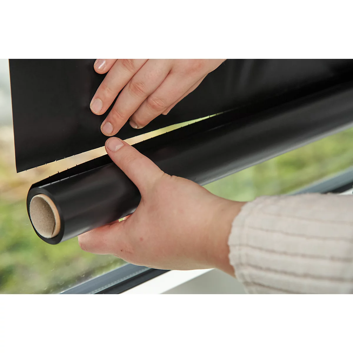 Magic Charts Legamaster, pour tableaux noirs, vierges, autocollants &amp; inscriptibles, marqueur craie inclus, L 600 x H 800 mm, 100 % recyclable, polypropylène, noir mat, 25 feuilles