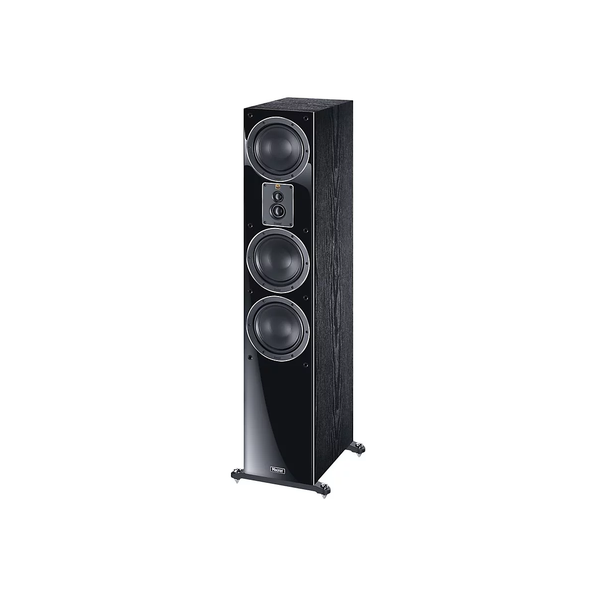 Magnat Signature 507 - Lautsprecher - 200 Watt - vierweg - Piano Black, Ash Decor Black