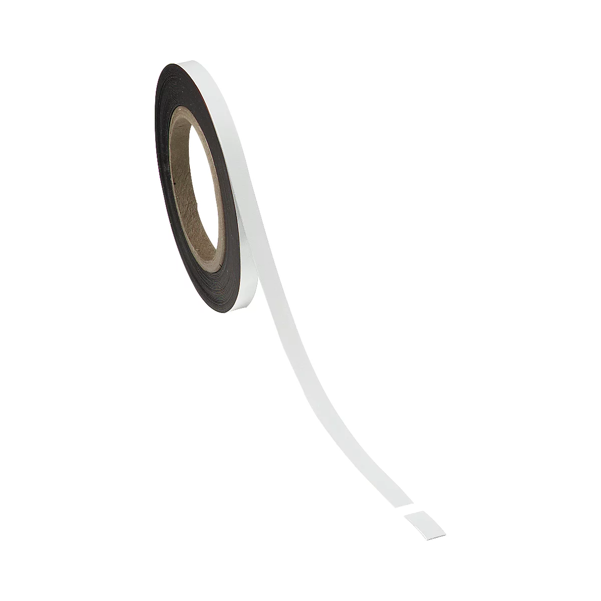 Magneetband, wit, 10 x 10.000 mm