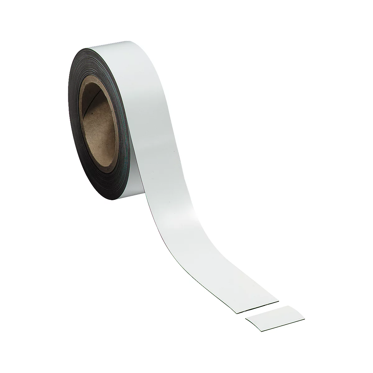 Magneetband, wit, 40 x 10.000 mm