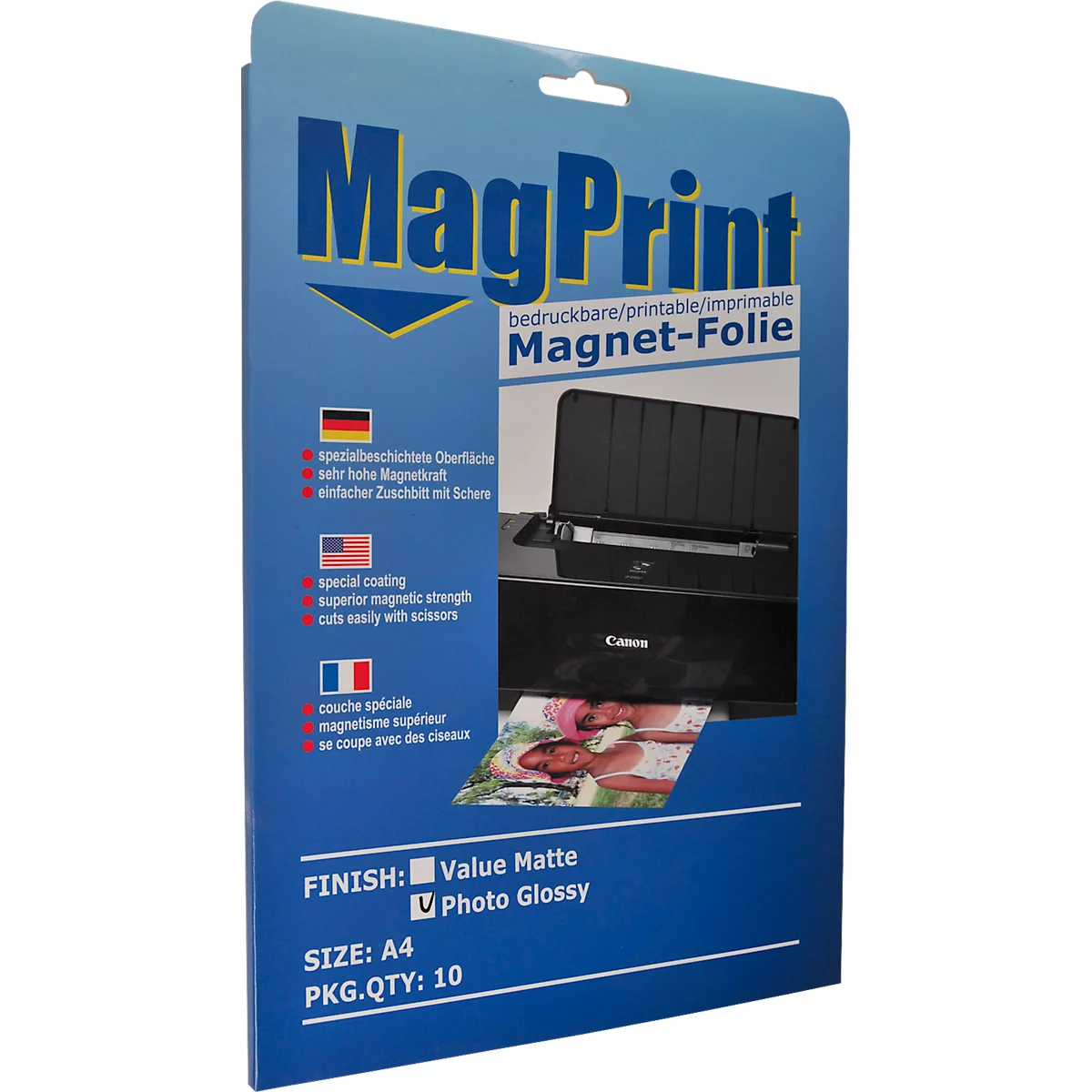 Magneetfolie, vinyl-glossy