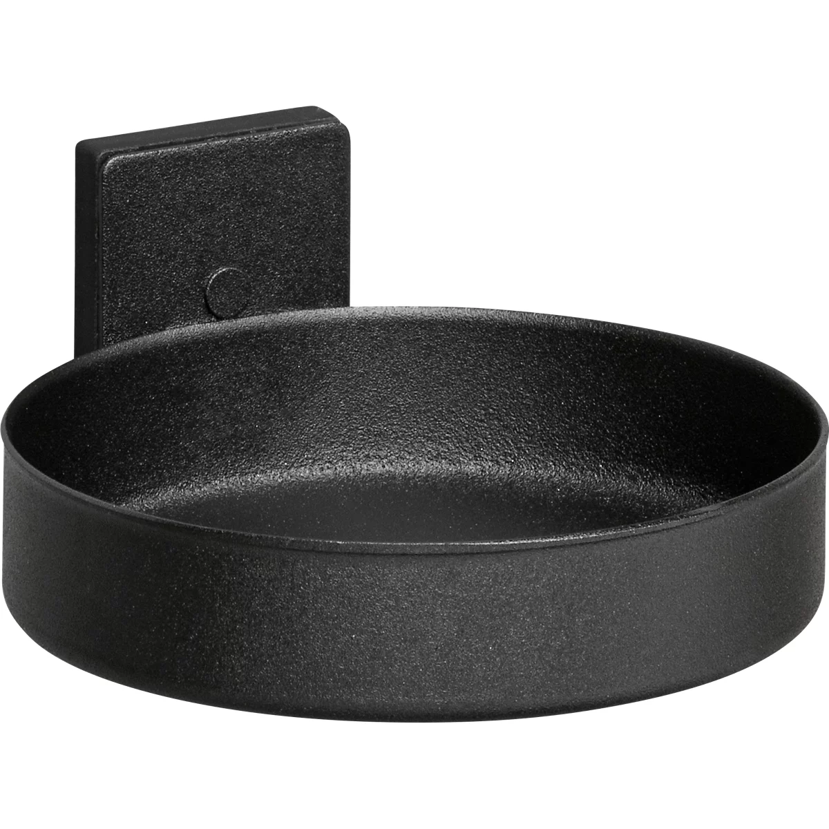 Magneethouder WFI, ronde komvorm, tot 7,5 kg, Ø 90 mm, staal, zwart, 2 stuks