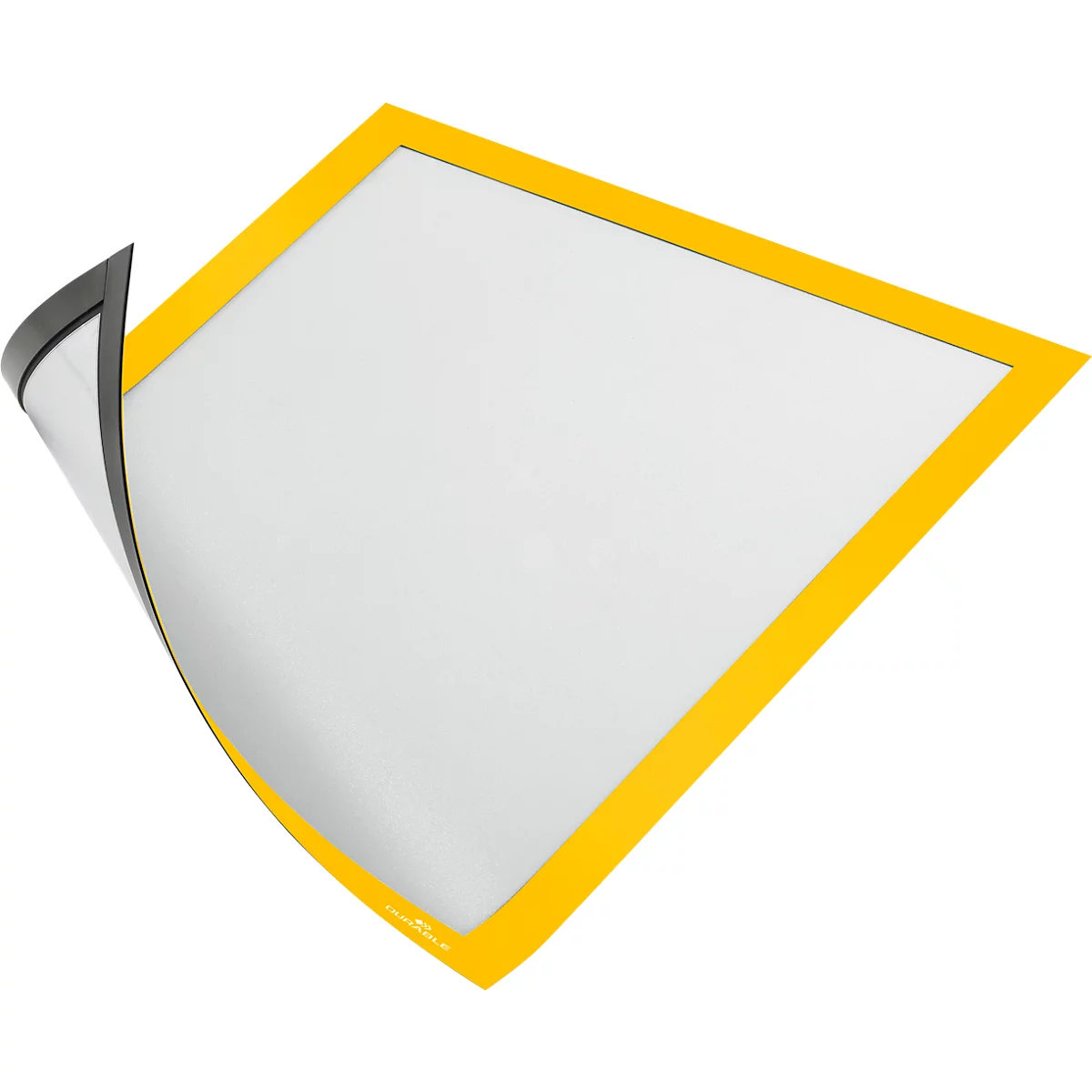 Magneetlijst Duraframe Magnetisch, A4, geel, 5 stuks