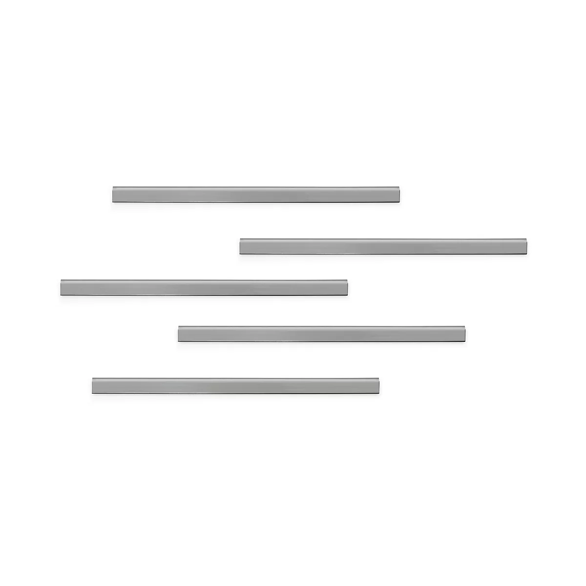 Magneetstrip DURAFIX® rail, B 297 x H 17 mm, zelfklevend, luchtbelvrije look, zilver