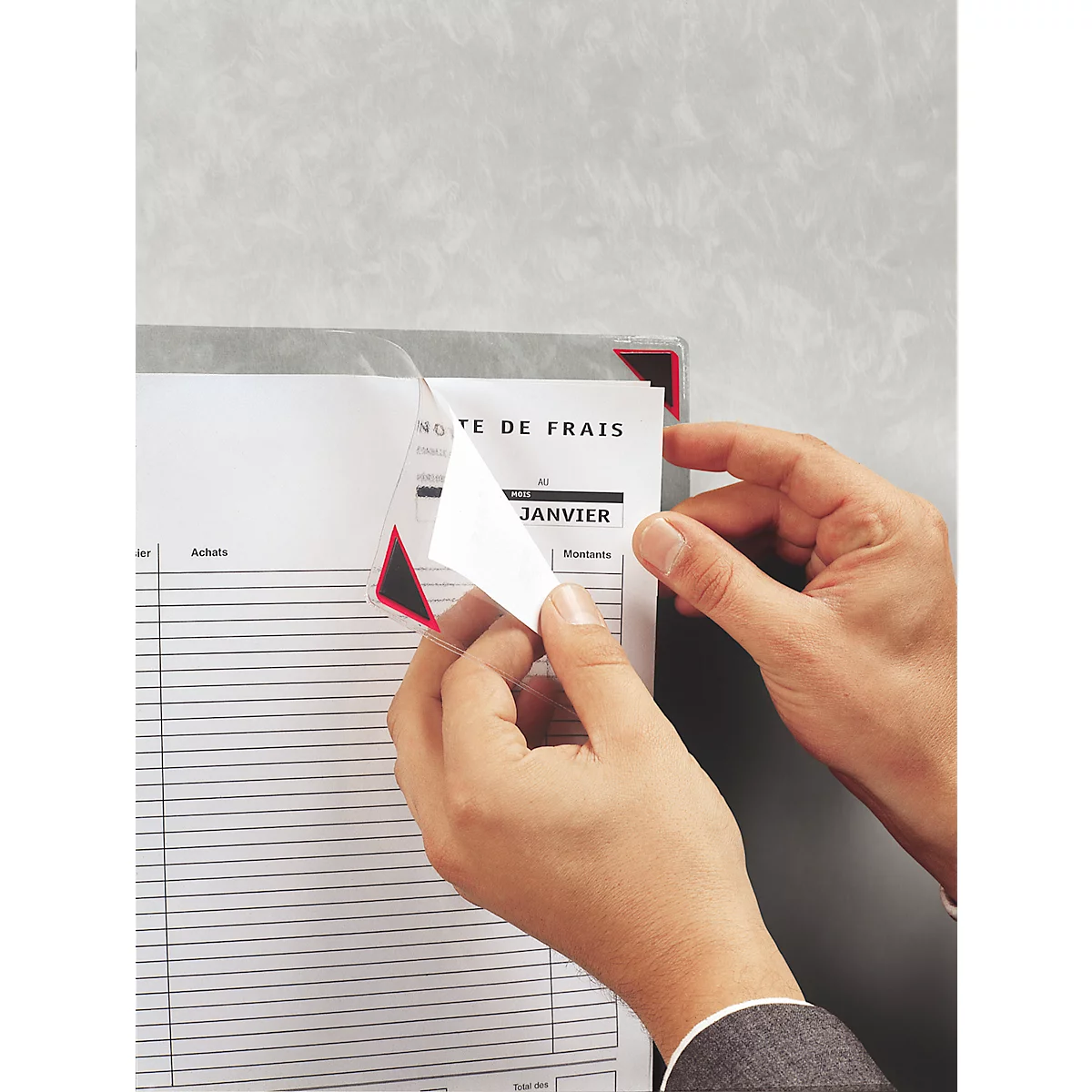 Magnetisch zichtpaneel Tarifold Kang, A3, 2 stuks, voor maximaal 10 pagina's