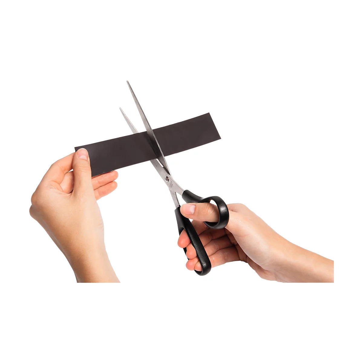 Magnetische markeringsband, L 5 m x B 30 mm, in vorm te snijden, beschrijfbaar