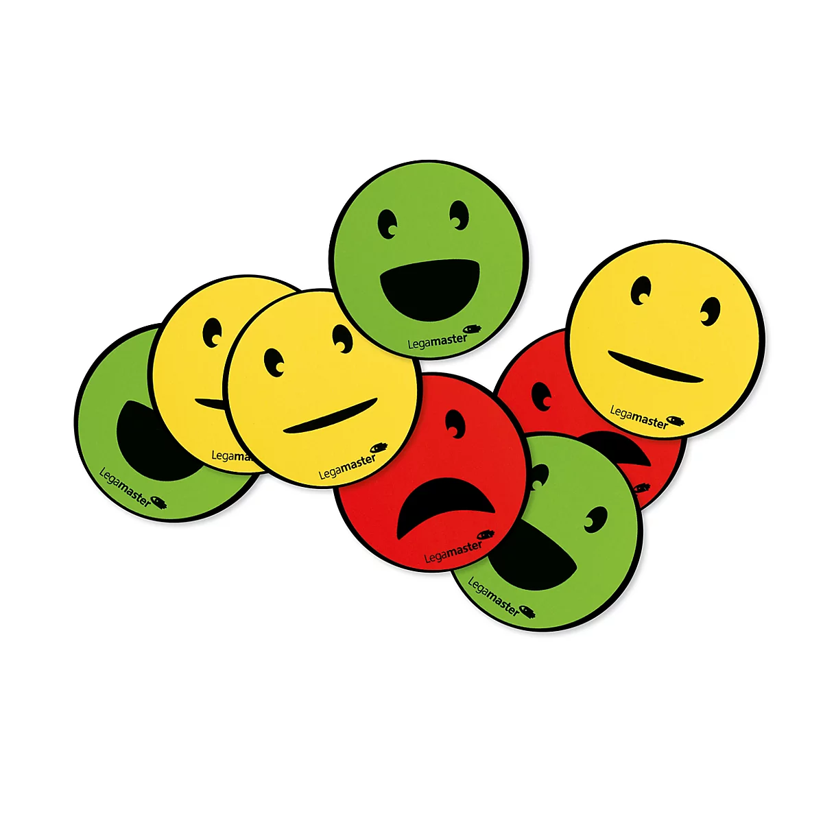 Magnetset Legamaster Emoticon, 6 Stück