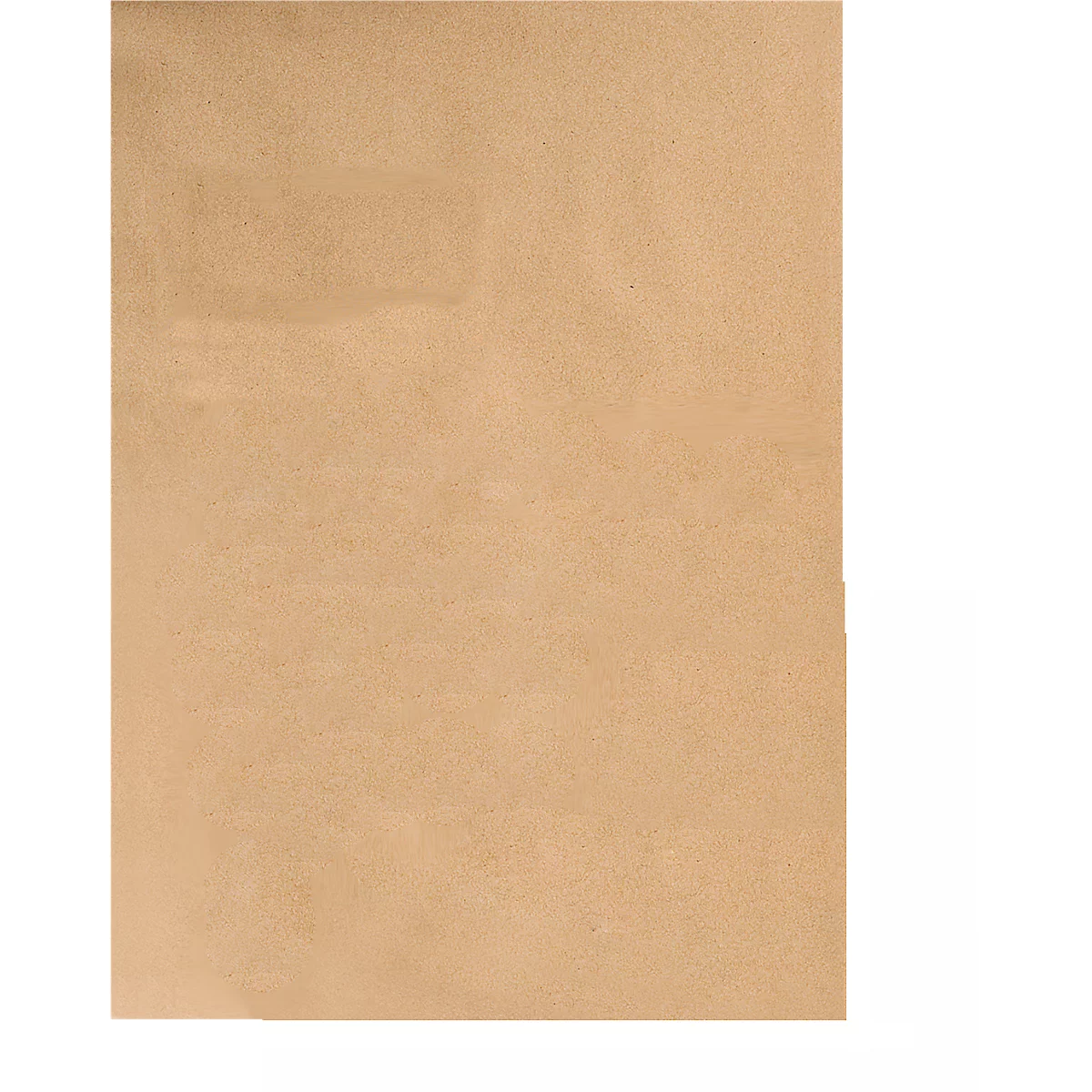 Light beige paper background. A faint rectangle in the middle at the top, otherwise textured.