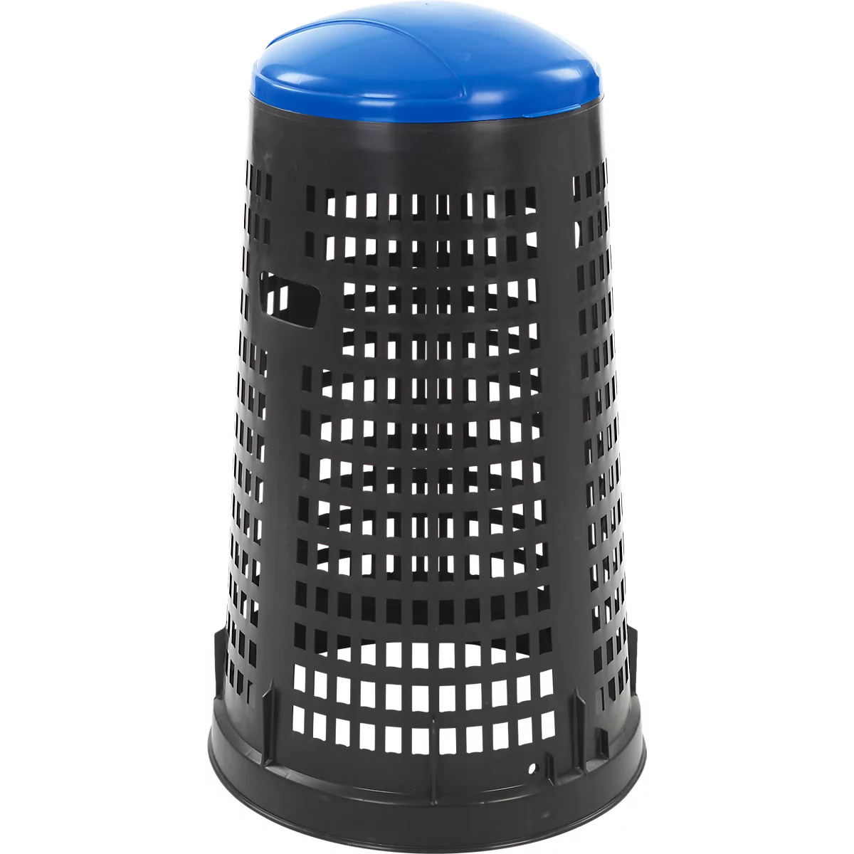 Mandhouder van polypropeen, zwart/blauw