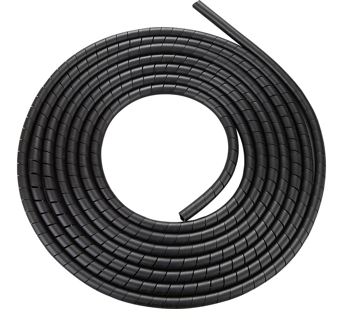 Manguera de cable en espiral, negro