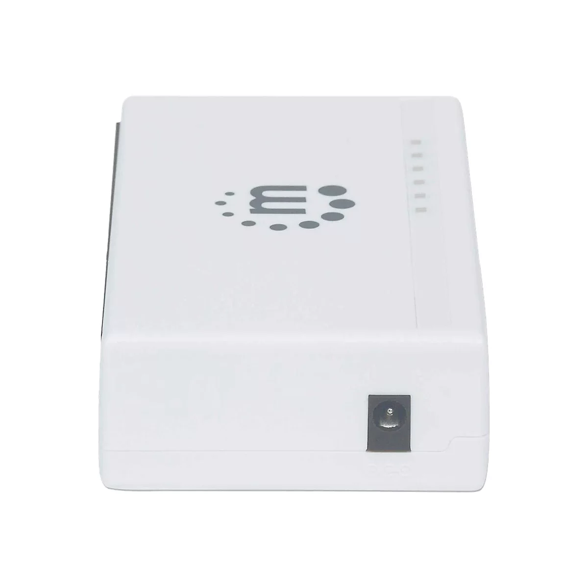 Manhattan 5-Port Fast Ethernet Switch, Plastic, Three Year Warranty, Box - Switch - unmanaged - 5 x 10/100 - Desktop