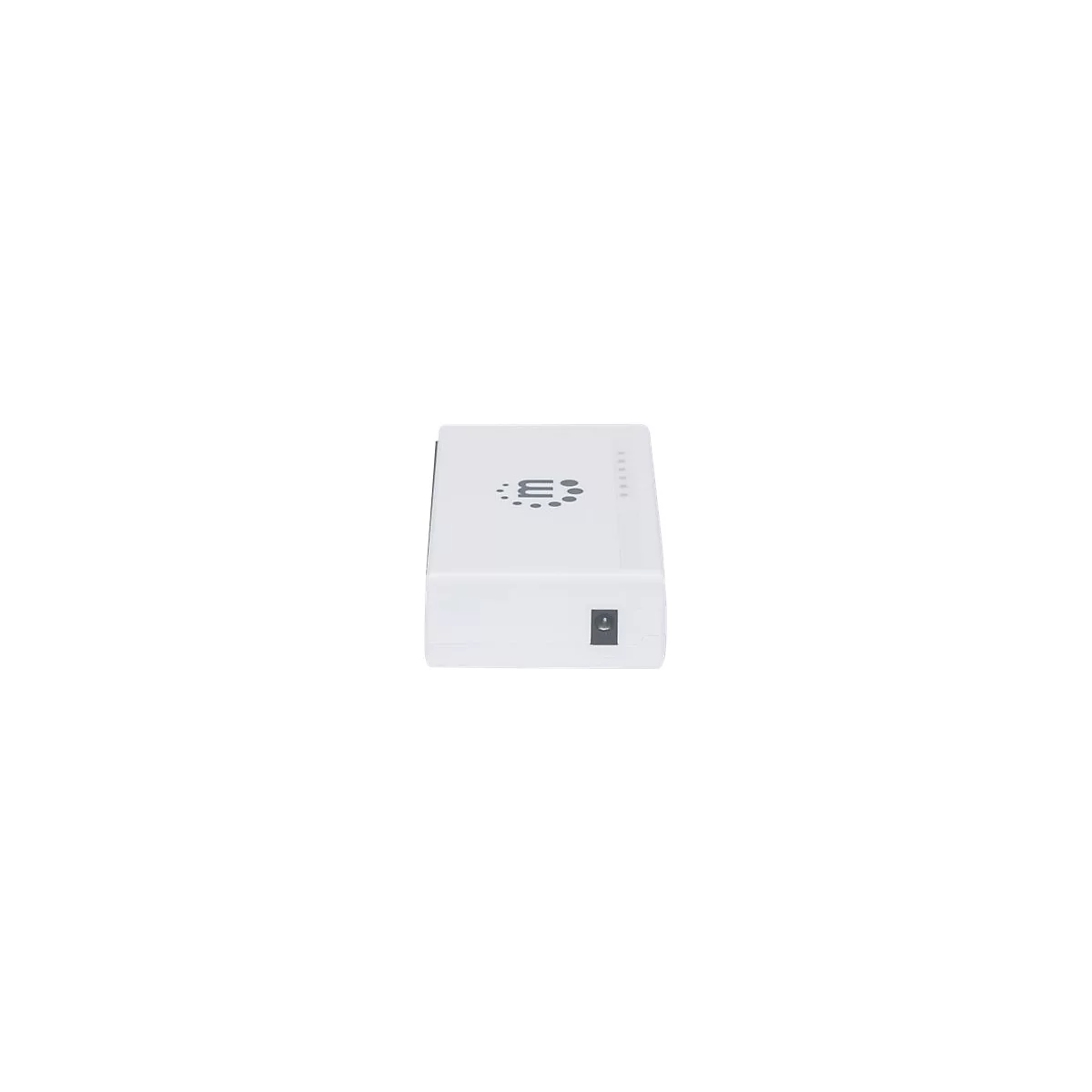Manhattan 5-Port Fast Ethernet Switch, Plastic, Three Year Warranty, Box - Switch - unmanaged - 5 x 10/100 - Desktop
