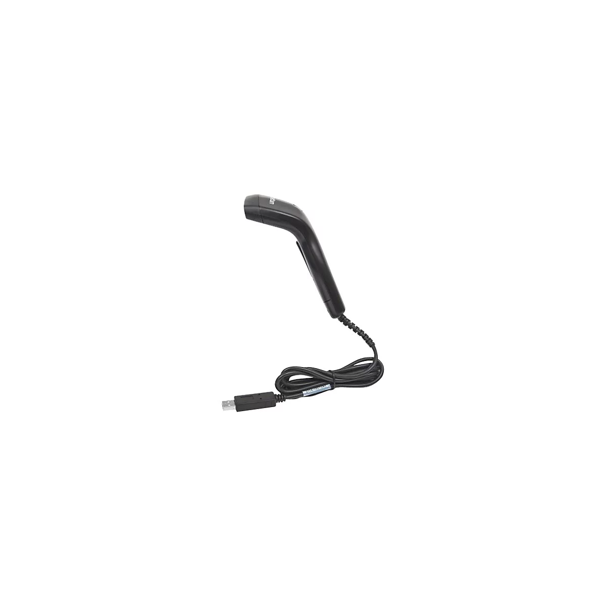 Manhattan Contact CCD Handheld Barcode Scanner, USB, 55mm Scan Width, Cable 150cm, Max Ambient Light 50,000 lux (sunlight), Black, Three Year Warranty, Box - Barcode-Scanner
