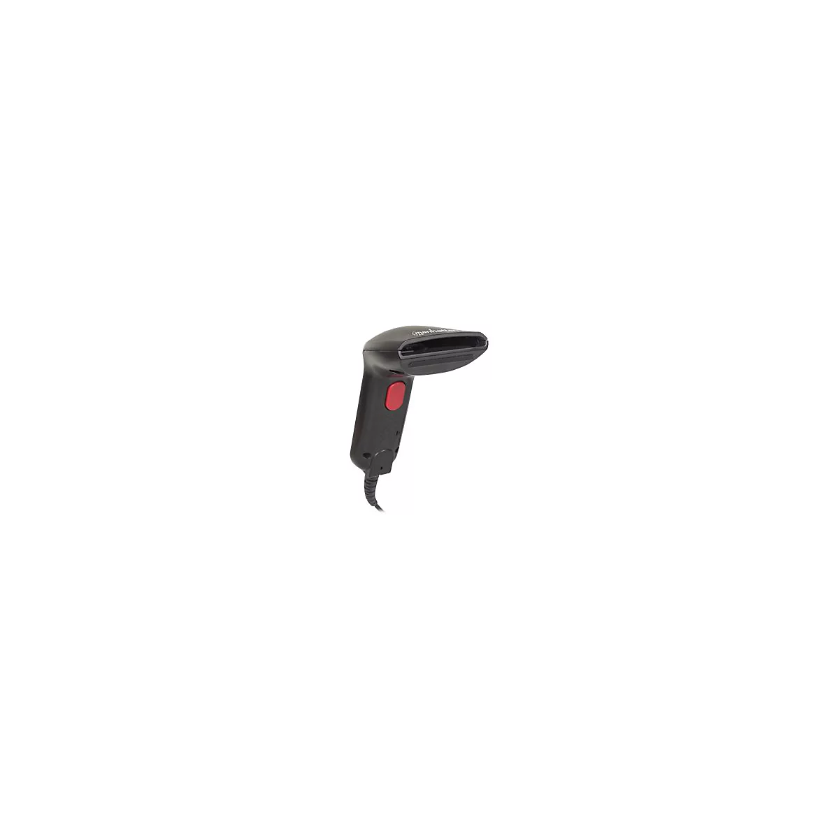 Manhattan Contact CCD Handheld Barcode Scanner, USB, 60mm Scan Width, Cable 152cm, Max Ambient Light 5,000 lux (sunlight), Black, Three Year Warranty, Box - Barcode-Scanner