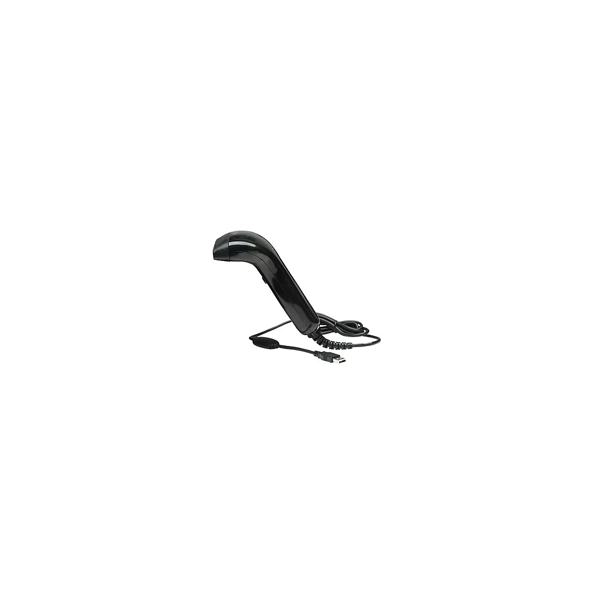 Manhattan Contact CCD Handheld Barcode Scanner, USB, 80mm Scan Width, Cable 152cm, Max Ambient Light: 3,000 lux (sunlight), Black, Three Year Warranty, Box - Barcode-Scanner