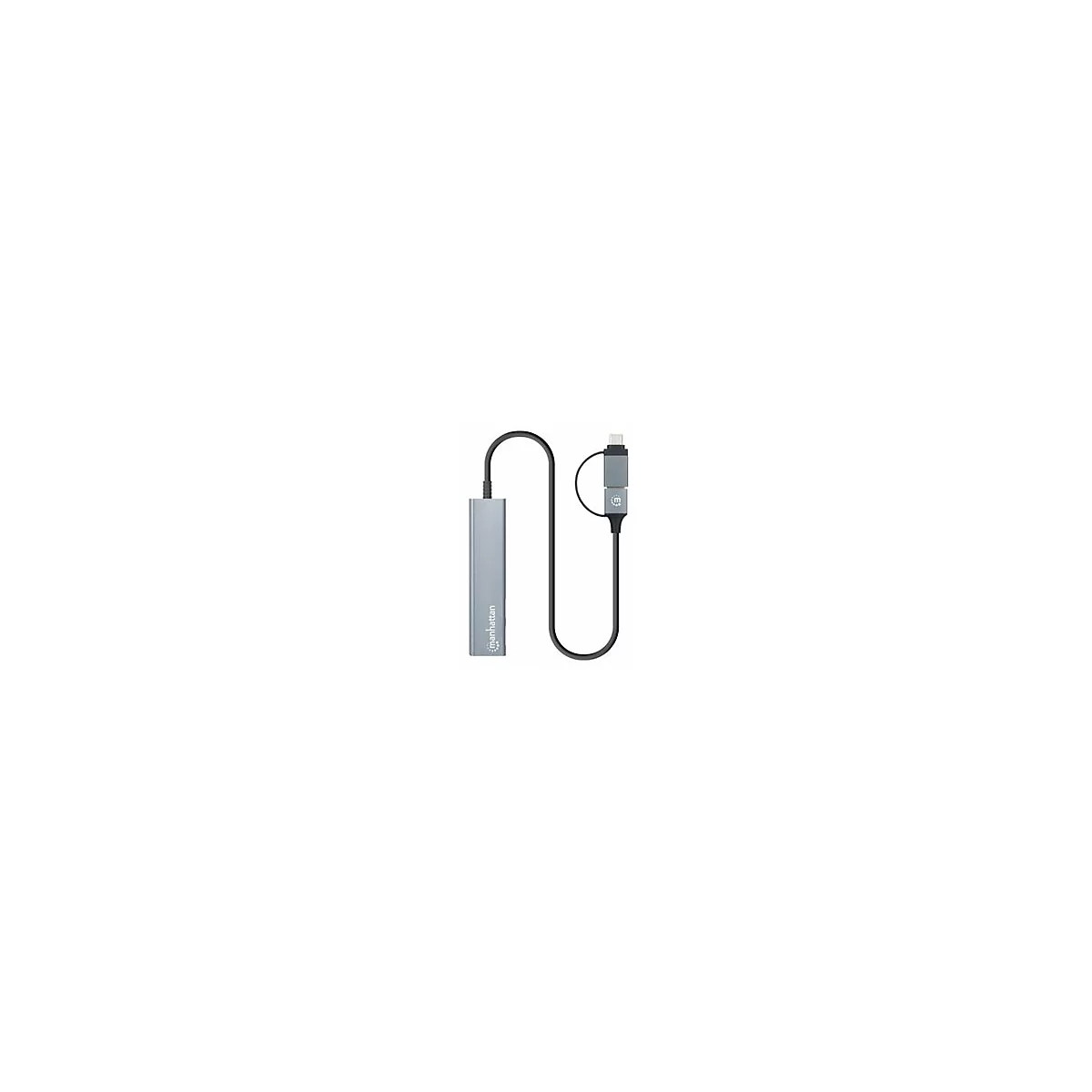 Manhattan - Dockingstation - USB-C / USB-A