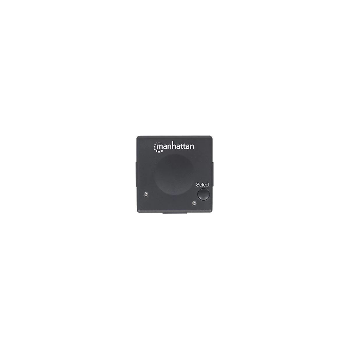 Manhattan HDMI Switch 2-Port, 1080p, Connects x2 HDMI sources to x1 display, Automatic and Manual Switching (via button), No external power required, Black, Three Year Warranty, Blister - Video/Audio-Schalter - 2 Anschlüsse