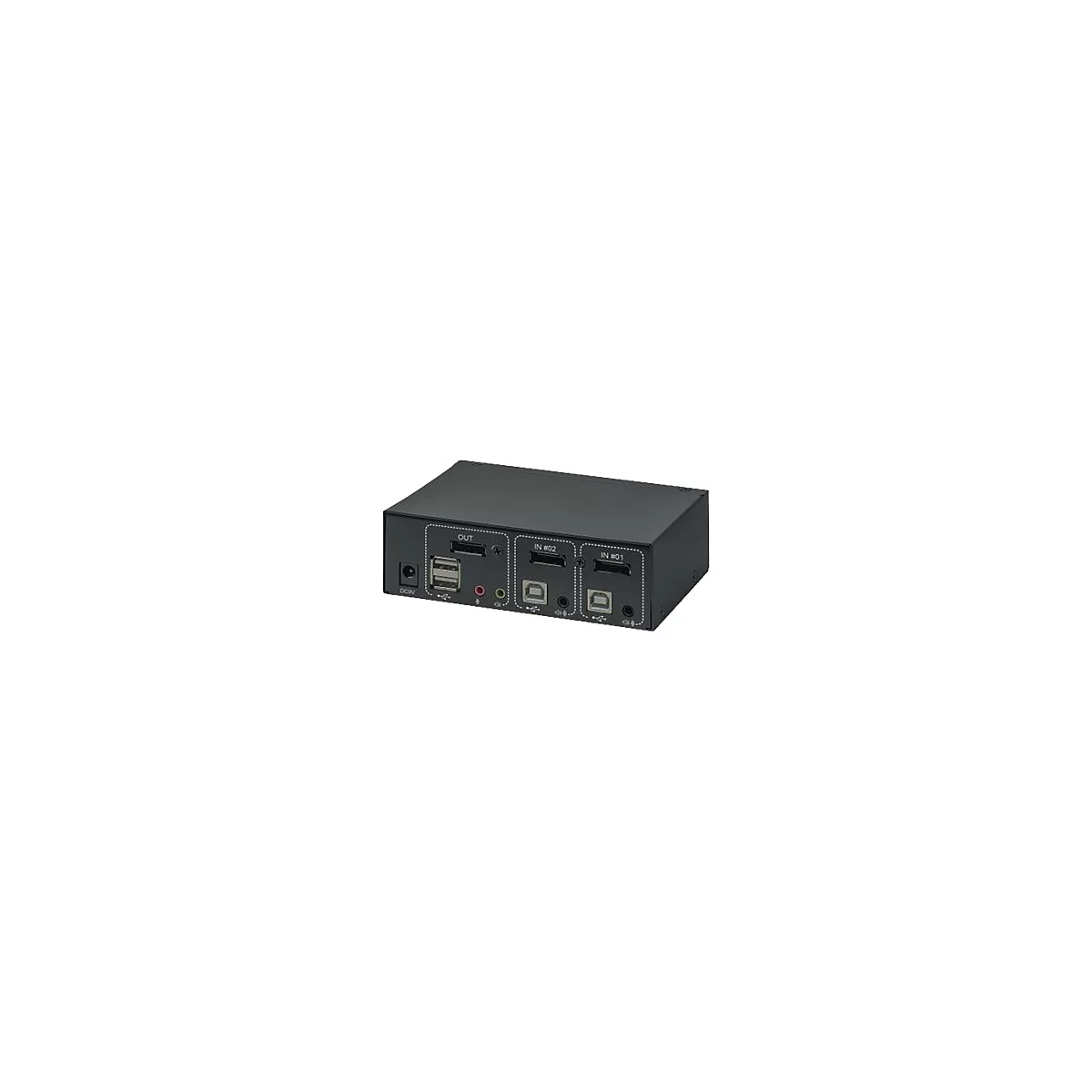 Manhattan - KVM-/Audio-/USB-Switch - 2 Anschlüsse