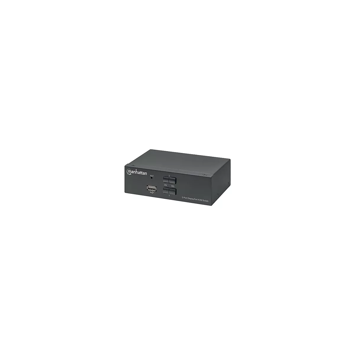 Manhattan - KVM-/Audio-/USB-Switch - 2 Anschlüsse