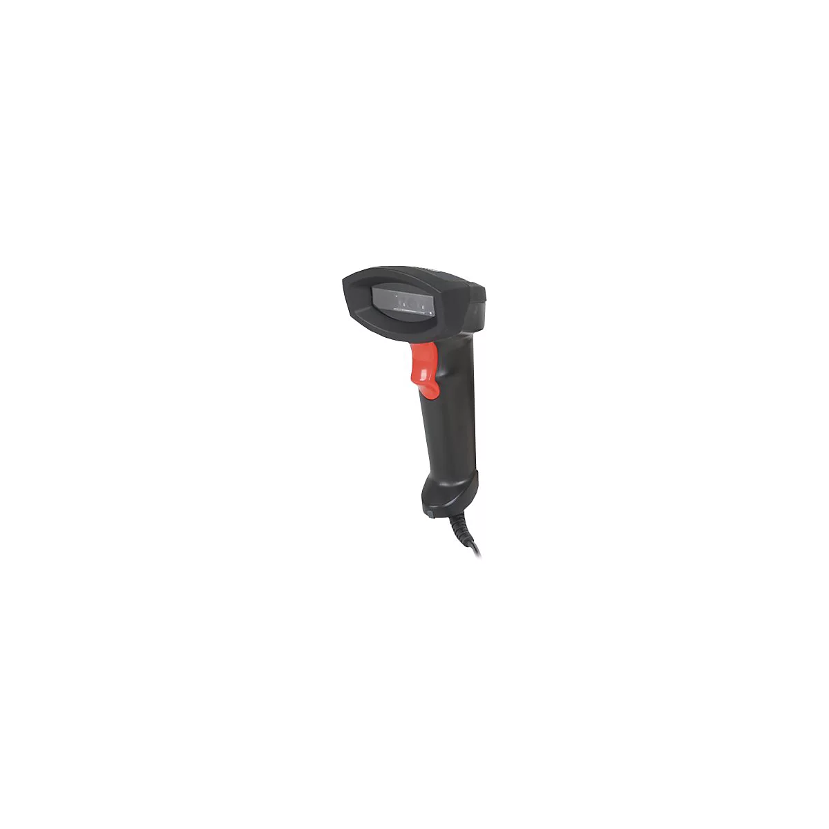 Manhattan Linear CCD Handheld Barcode Scanner, USB, 500mm Scan Depth, IP54 rating, Cable length 1.5m, Max Ambient Light 100,000 lux (sunlight), Black, Three Year Warranty, Box - Barcode-Scanner