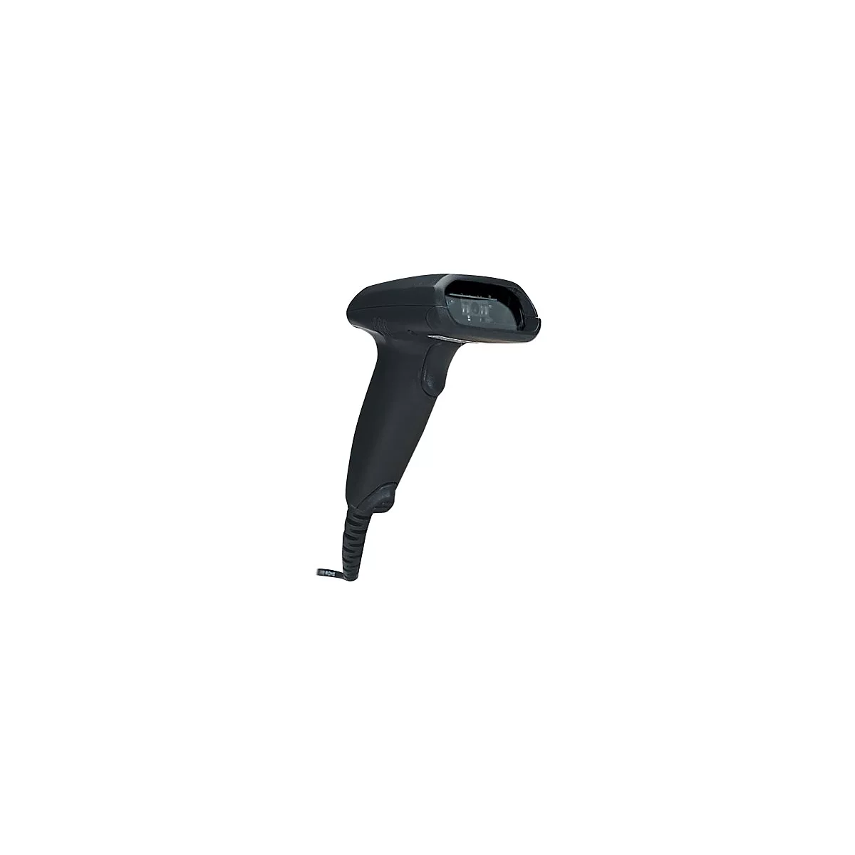 Manhattan Long Range CCD Handheld Barcode Scanner, USB, 500mm Scan Depth, Cable 1.5m, Max Ambient Light 10,000 lux (sunlight), Black, Three Year Warranty, Box - Barcode-Scanner