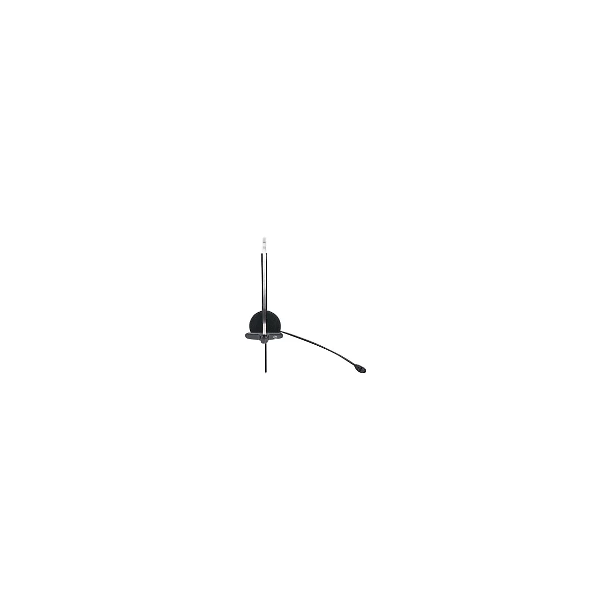 Manhattan Mono On-Ear Headset (USB), Microphone Boom (padded), Retail Box Packaging, Adjustable Headband, In-Line Volume Control, Ear Cushion, USB-A for both sound and mic use, cable 1.5m, Three Year Warranty - Headset