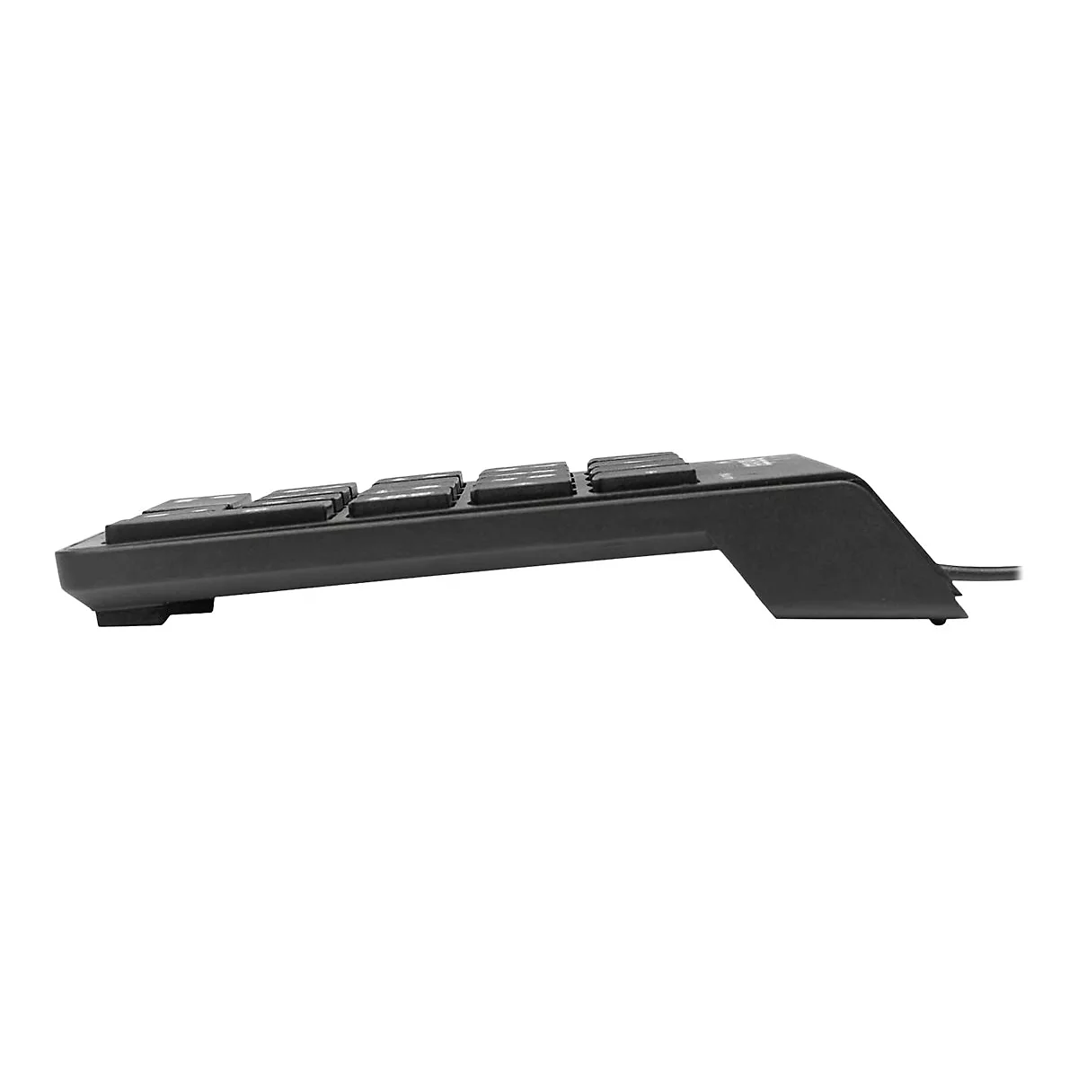 Manhattan Numeric Keypad, Wired, USB-A, 18 Full Size Keys, Black, Membrane Key Switches, Windows and Mac, Three Year Warranty, Blister - Tastenfeld - USB - Schwarz