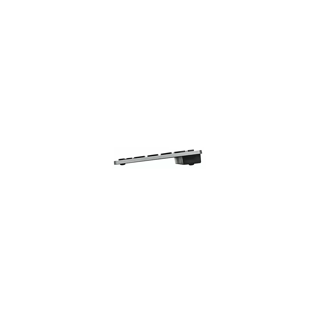 Manhattan Ultra Slim Dual-Mode - Tastatur - kabellos - 2.4 GHz, Bluetooth 3.0 - QWERTZ - USA