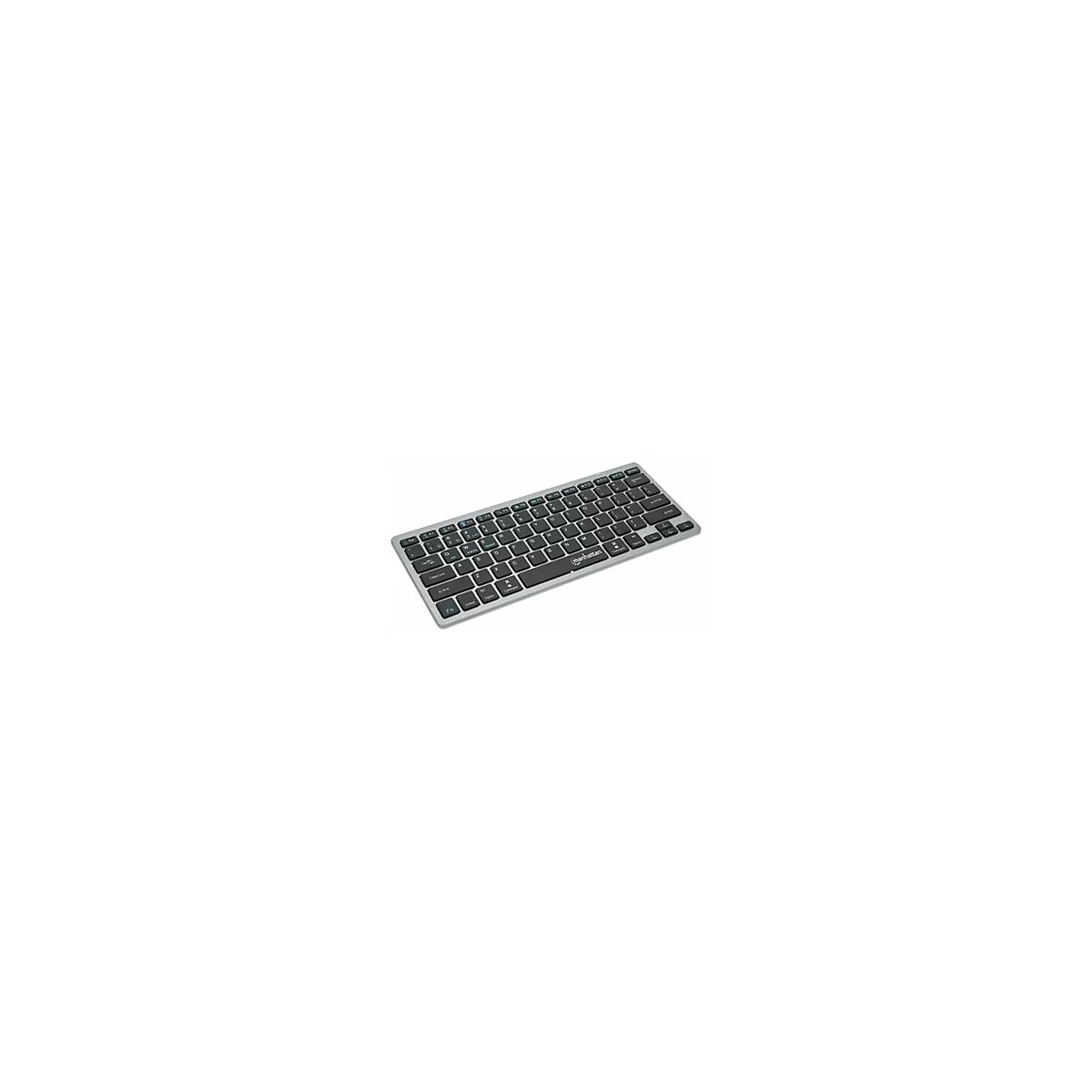 Manhattan Ultra Slim Dual-Mode - Tastatur - kabellos - 2.4 GHz, Bluetooth 3.0 - QWERTZ - USA