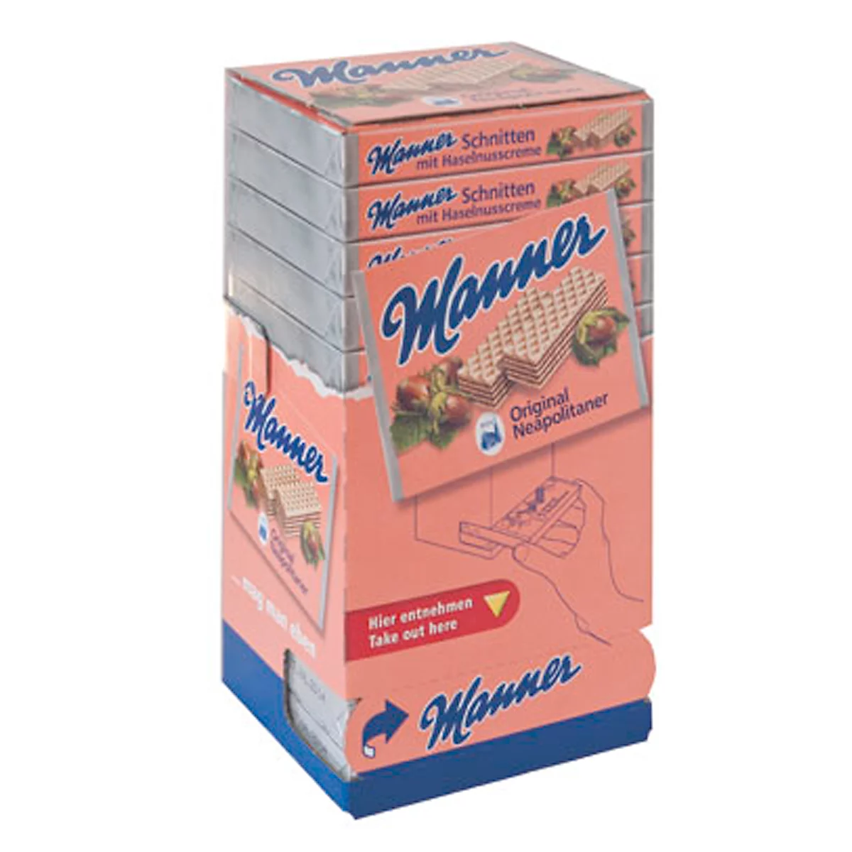 Manner Neapolitaner Spenderbox, 12x75g
