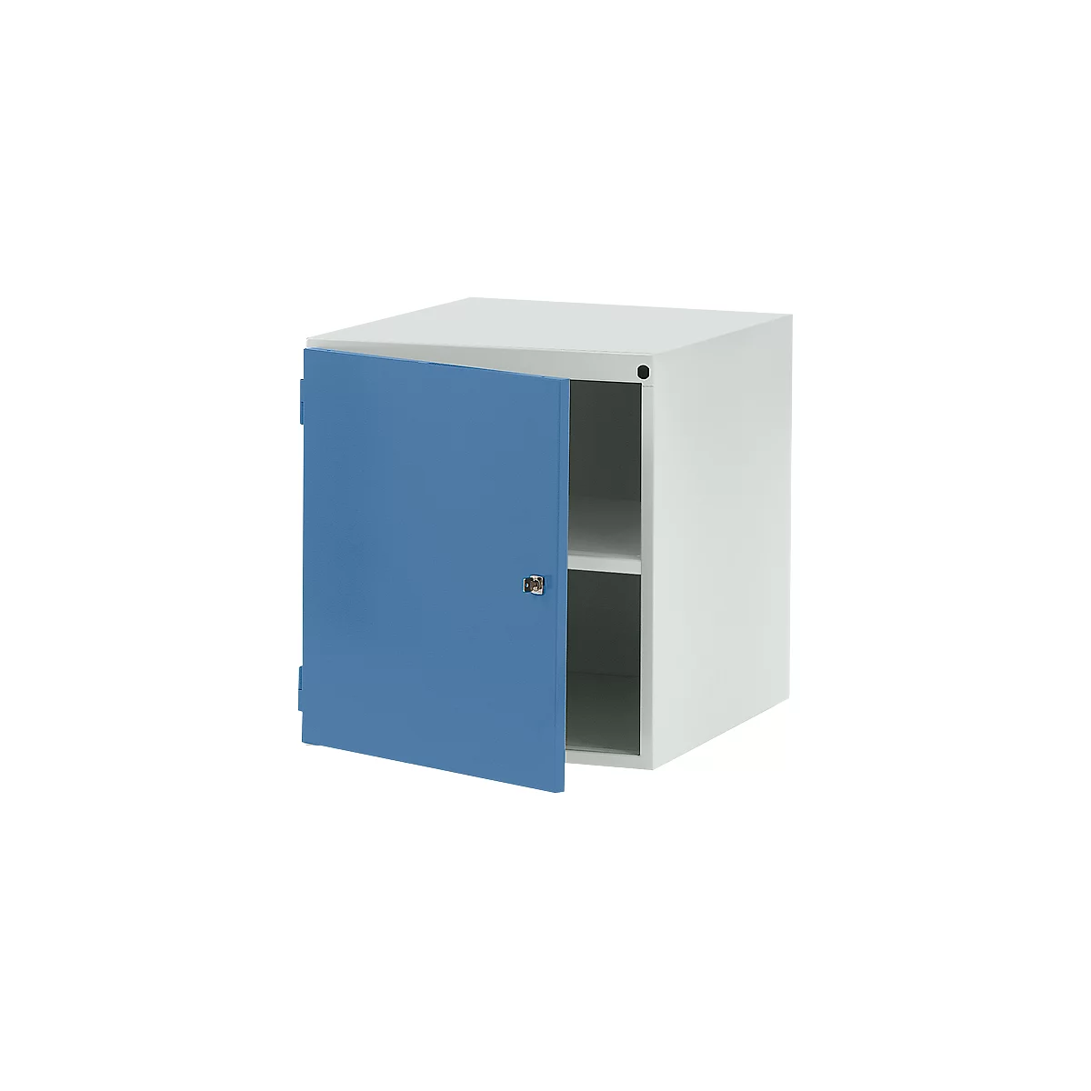 Manuflex onderbouw met schuifladen, voor werkbank Profi diepte 700 mm, lichtgrijs/briljantblauw