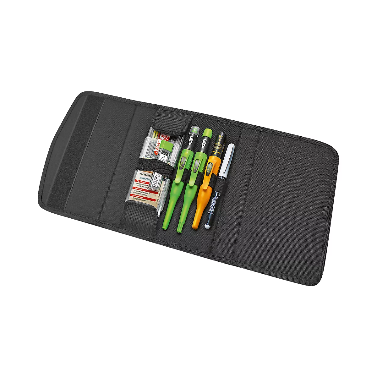 Markeerset Pica Master set, voor timmerman/meubelmaker, met klittenbandsluiting & elastische band