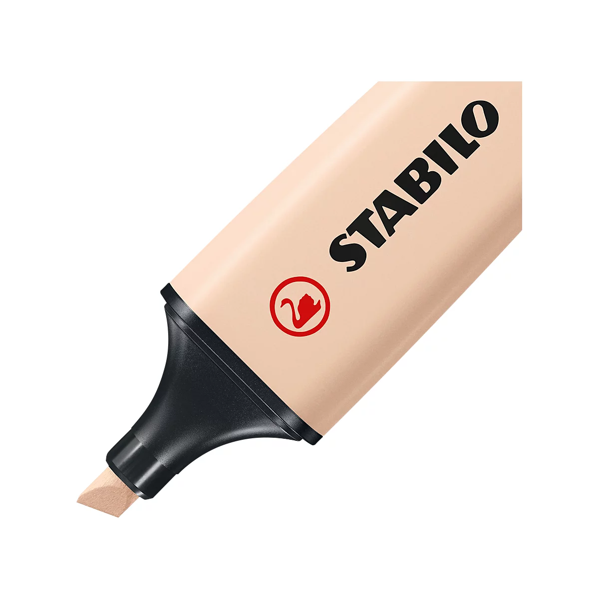 Markeerstift STABILO® BOSS Original NatureCOLORS, wigvormige punt, lichtecht, sneldrogend, beige, 10 stuks