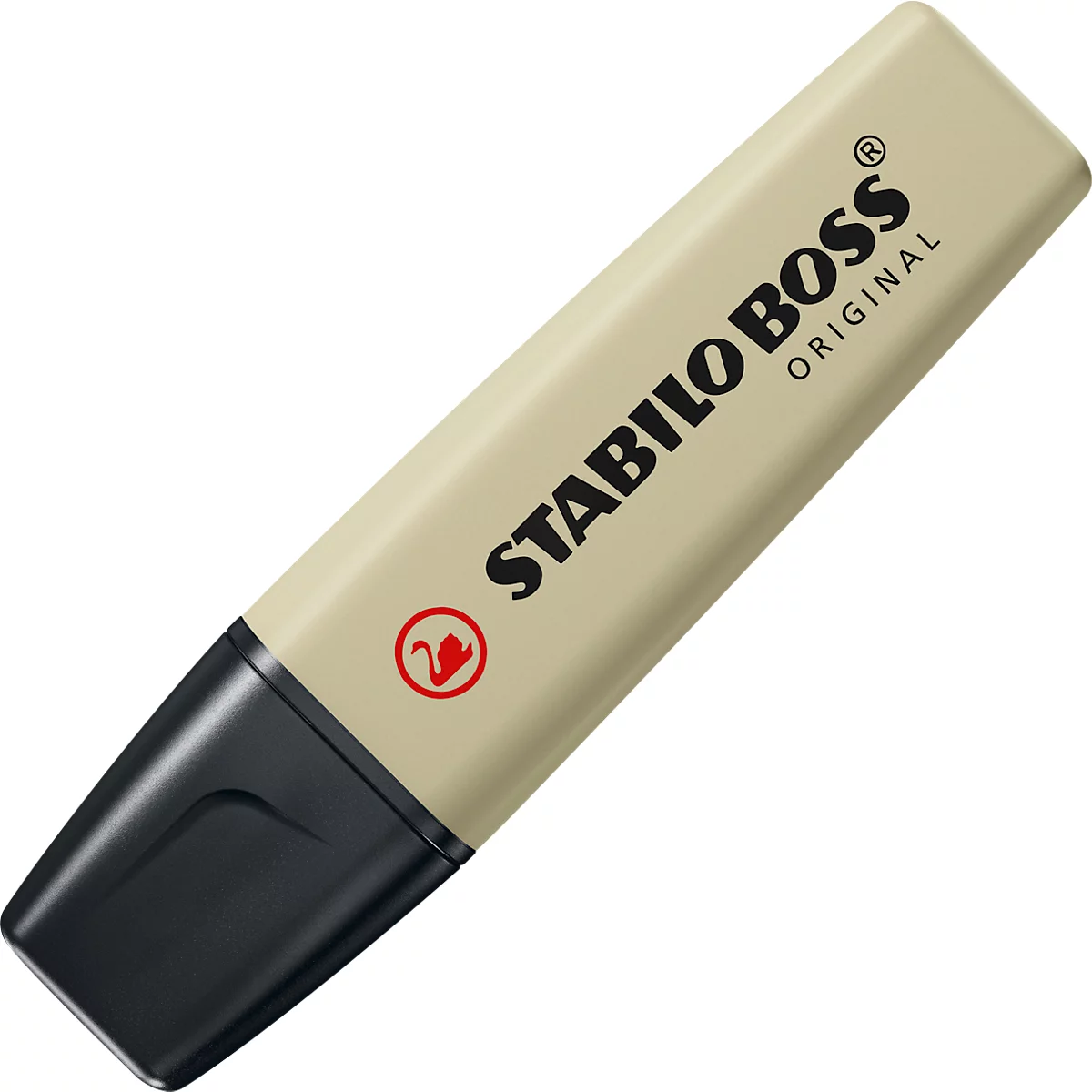 Markeerstift STABILO® BOSS Original NatureCOLORS, wigvormige punt, lichtecht, sneldrogend, moddergroen, 10 stuks
