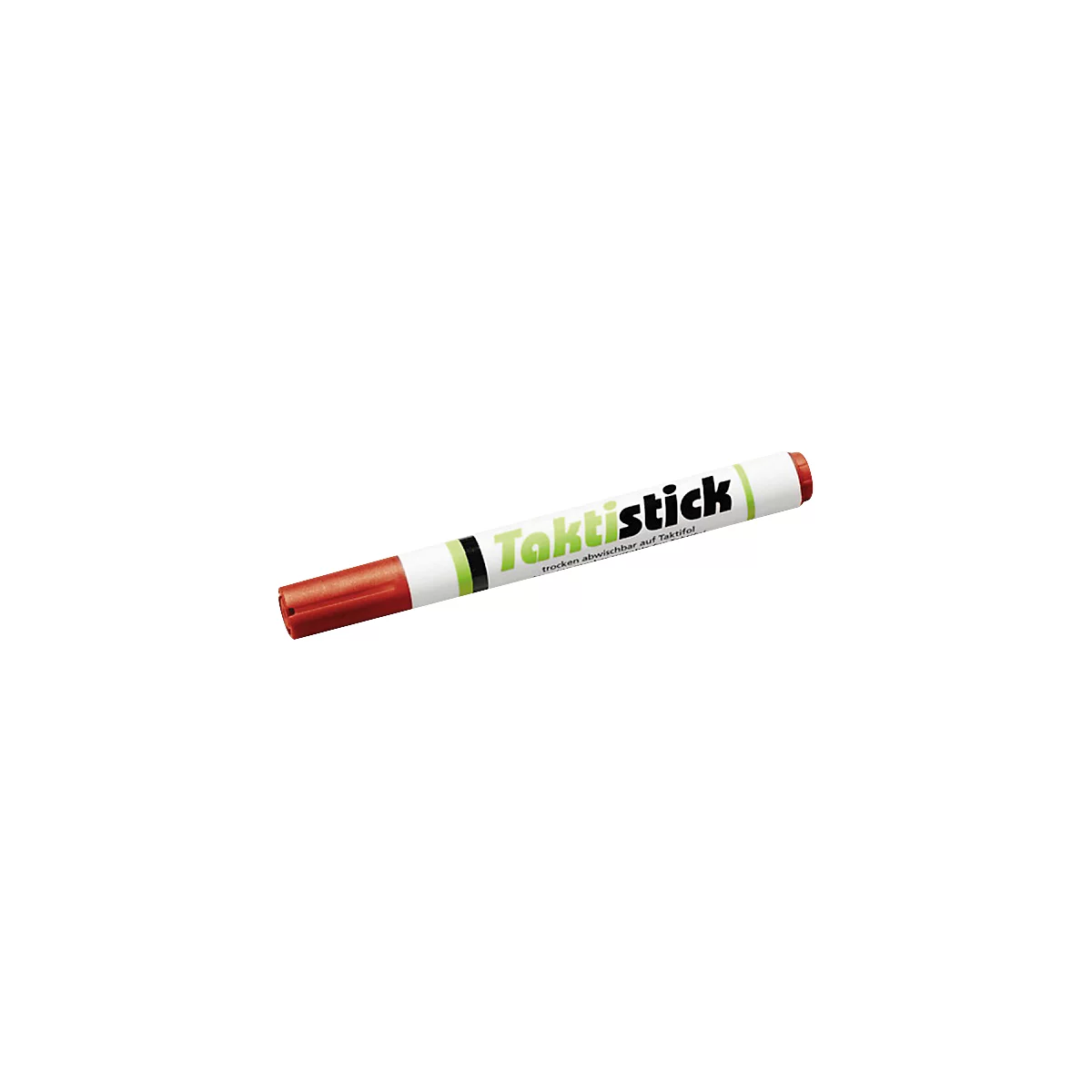 Markeerstift Taktistick, voor Taktifol tactiele folies/tactiborden, wigvormige punt, schrijfkleur rood, 1 stuk