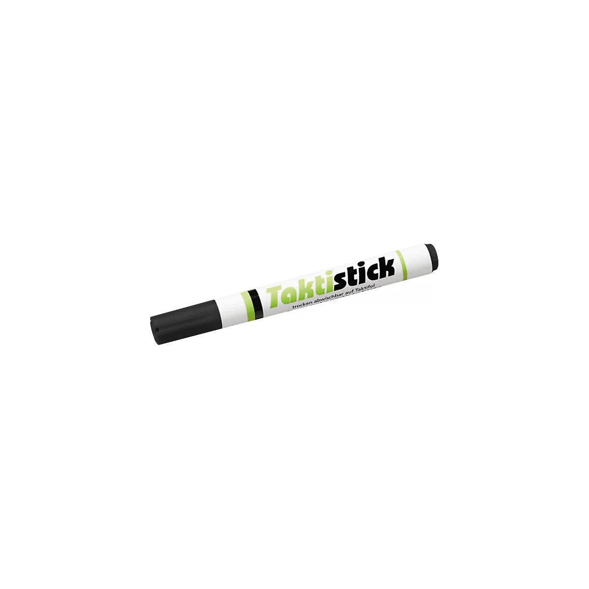 Markeerstift Taktistick, voor Taktifol tactiele folies/tactiborden, wigvormige punt, schrijfkleur zwart, 1 stuk