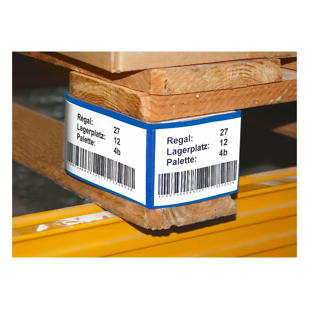 Markeringshoezen voor palletvoeten, 10 stuks