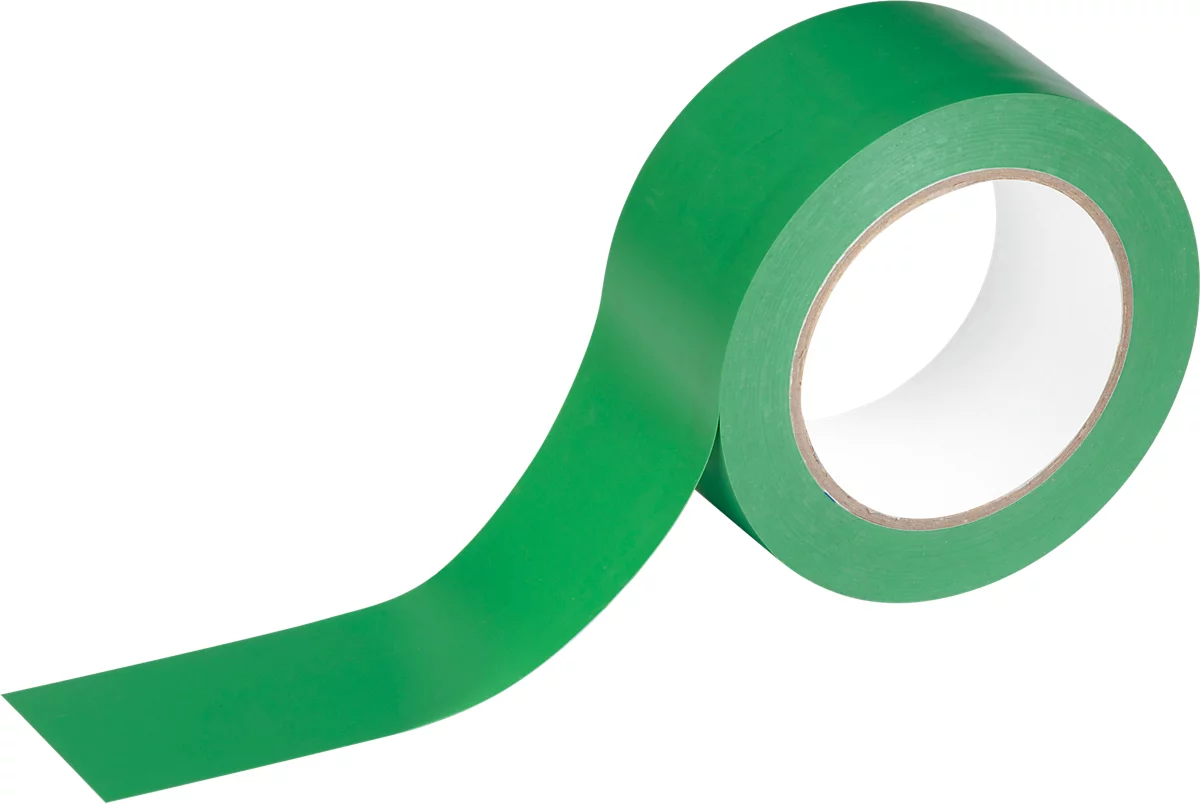 Markierungsband Durable Basic, für Innenbereich, selbstklebend, wieder ablösbar, B 50 mm, Weich-PVC, grün