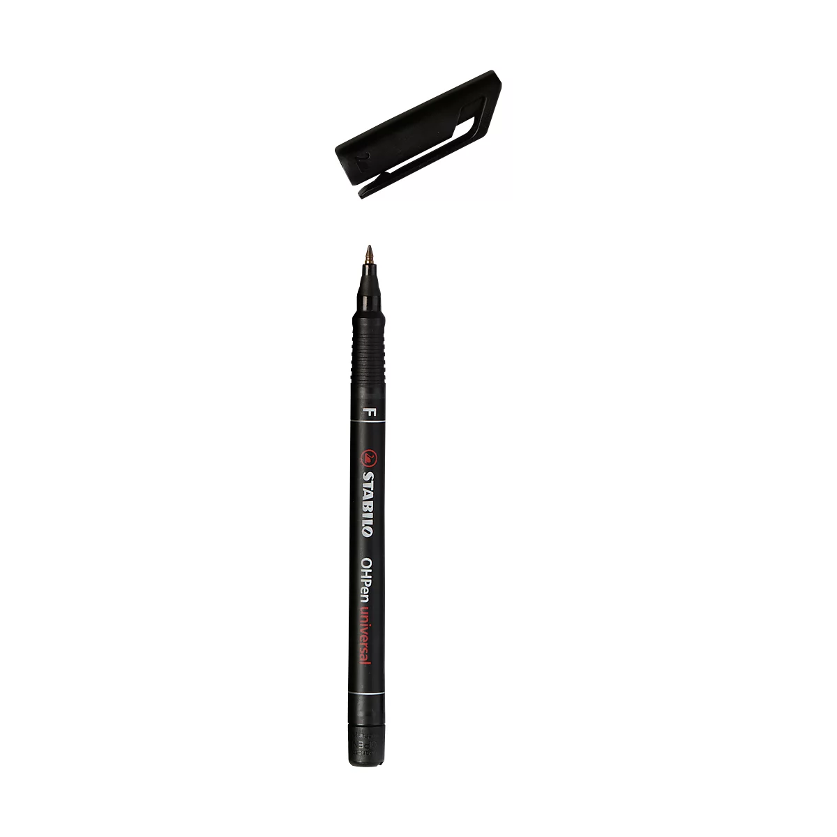 STABILO OHPen universal, OHP-marqueur, permanent, fine 0,7 mm, noir